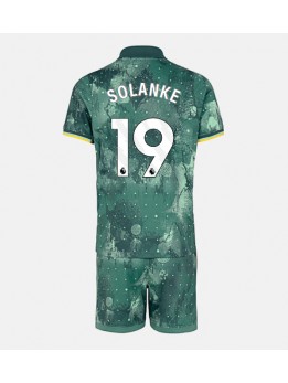 Billige Tottenham Hotspur Dominic Solanke #19 Tredjedraktsett Barn 2024-25 Kortermet (+ Korte bukser)